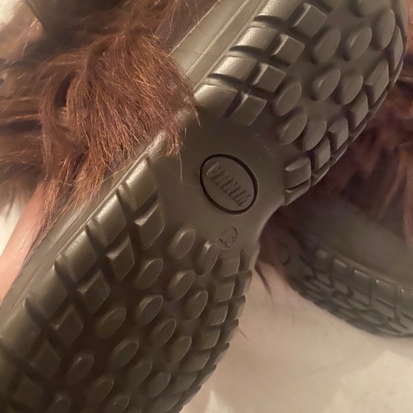 Oscar made in Italy brown  fur apres ski boot 37 - Picture 4 of 8